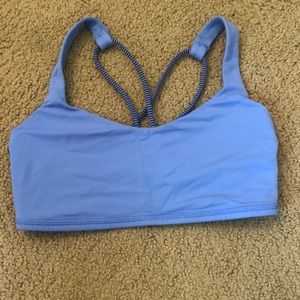 Lululemon blue sports bra size 2